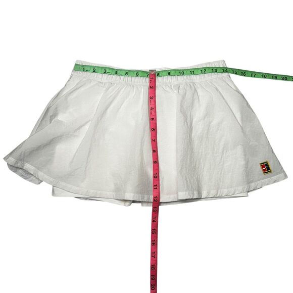 Nike Dri-FIT Tennis Skirt White Built In Shorts M | Preppy Retro Court Skort - Picture 7 of 10
